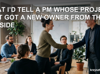 An outside consultant being introduced to a project team