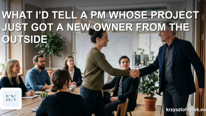 An outside consultant being introduced to a project team